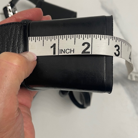 Free People Black Heeled Sandals with Chain Detail. Sz 38 - Picture 11 of 11